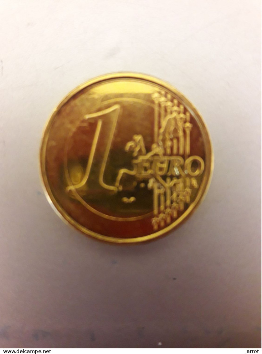 1 Euro 1999 Doré à L'or Fin Rare - Belgium