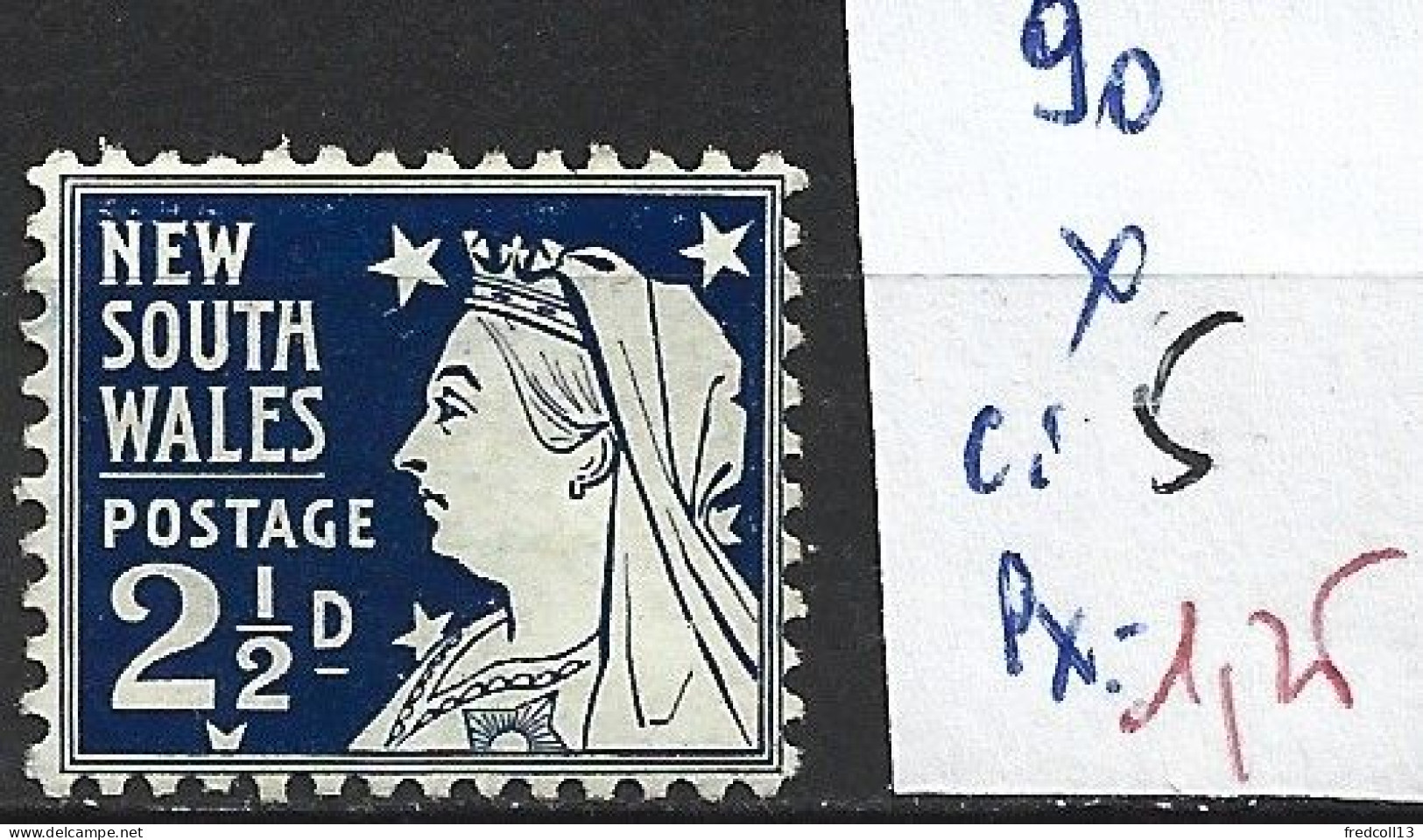 NEW SOUTH WALES 90 * Côte 5 € - Mint Stamps