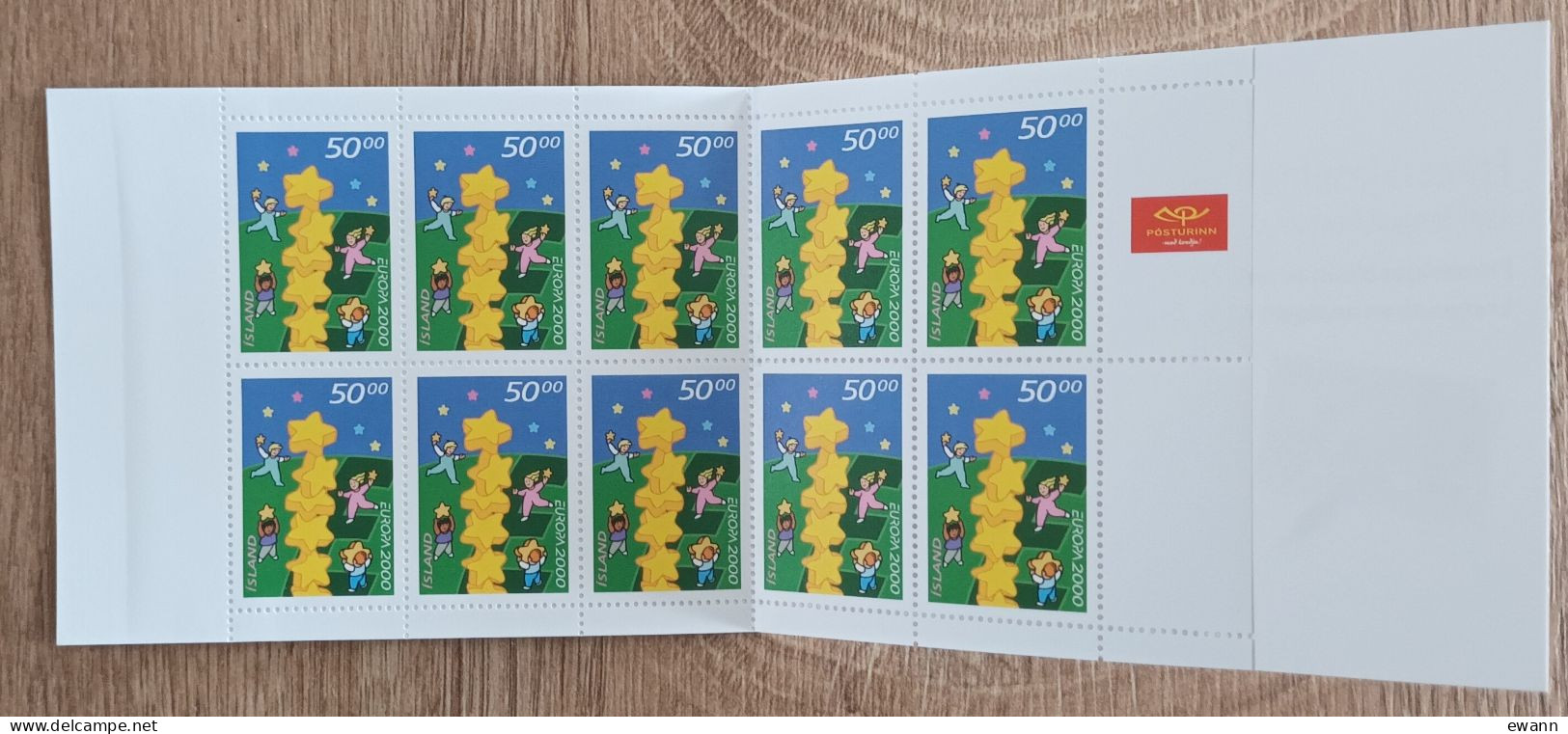 Islande - Carnet YT N°C890 - EUROPA - 2000 - Neuf - Postzegelboekjes