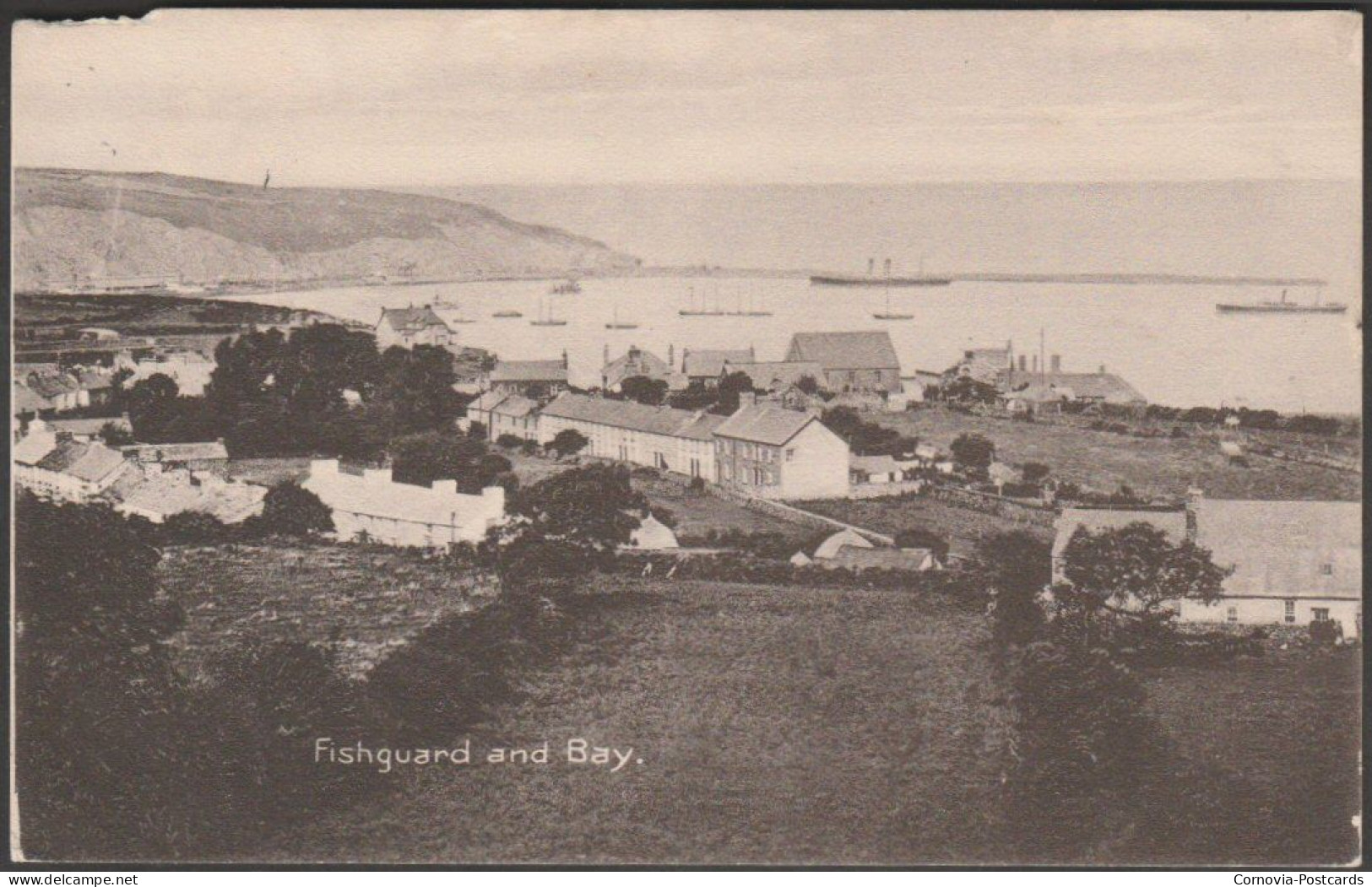 Fishguard And Bay, Pembrokeshire, C.1910s - Postcard - Pembrokeshire