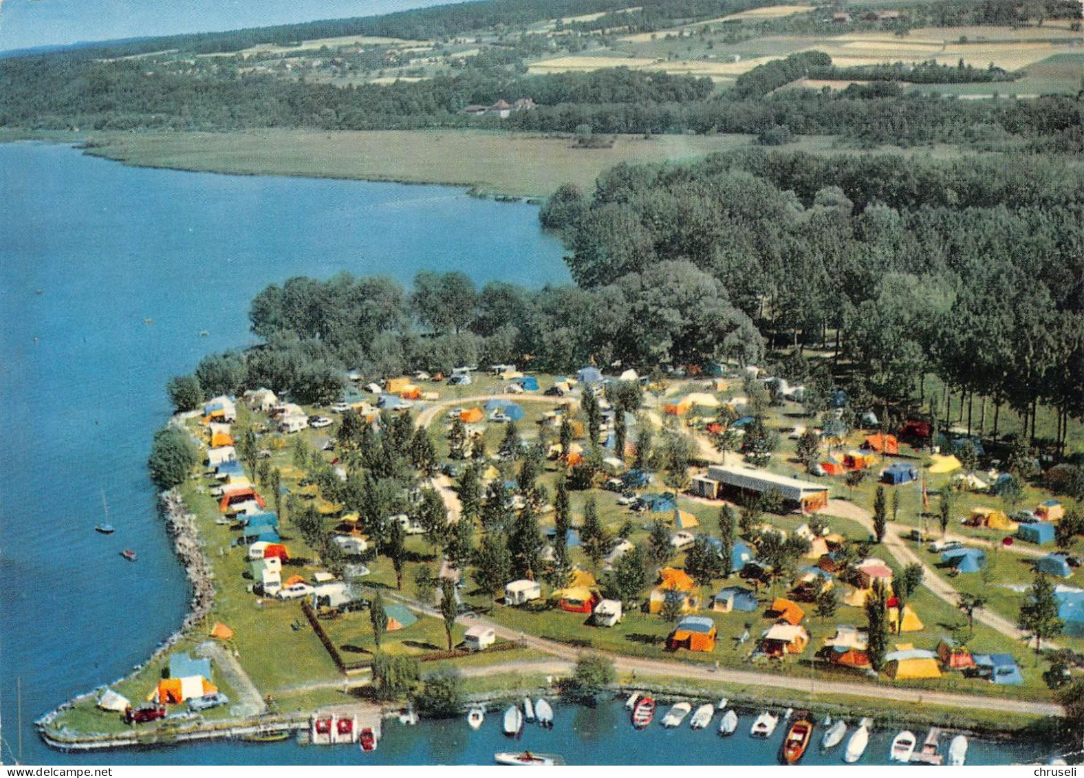 Yverdon Camping  Fliegeraufnahme - Yverdon-les-Bains 