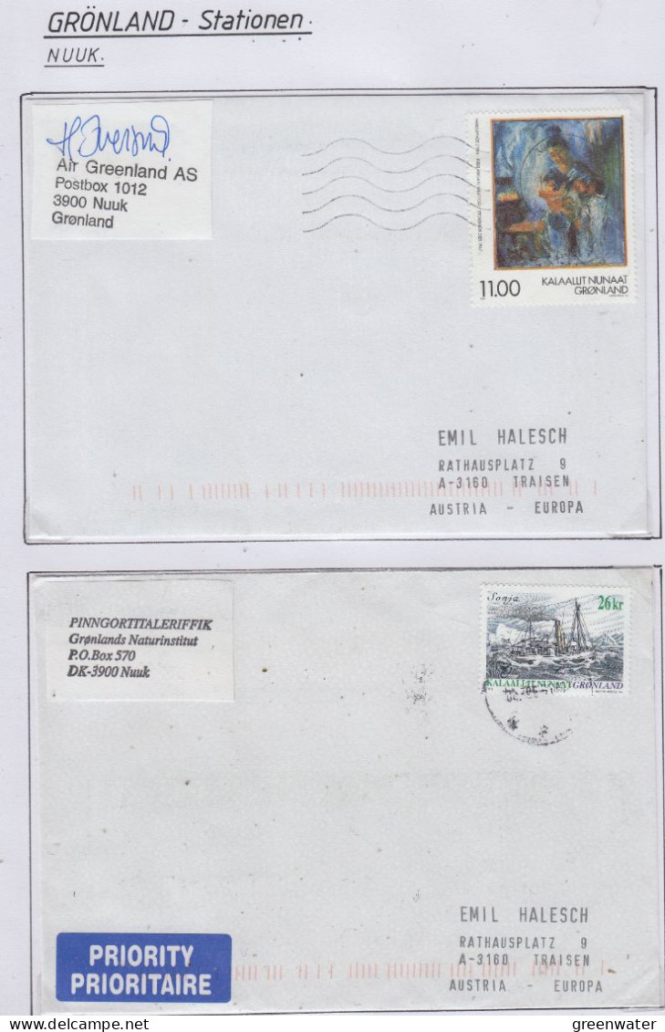 Greenland Station Nuuk2 Covers  (GB153) - Forschungsstationen & Arctic Driftstationen