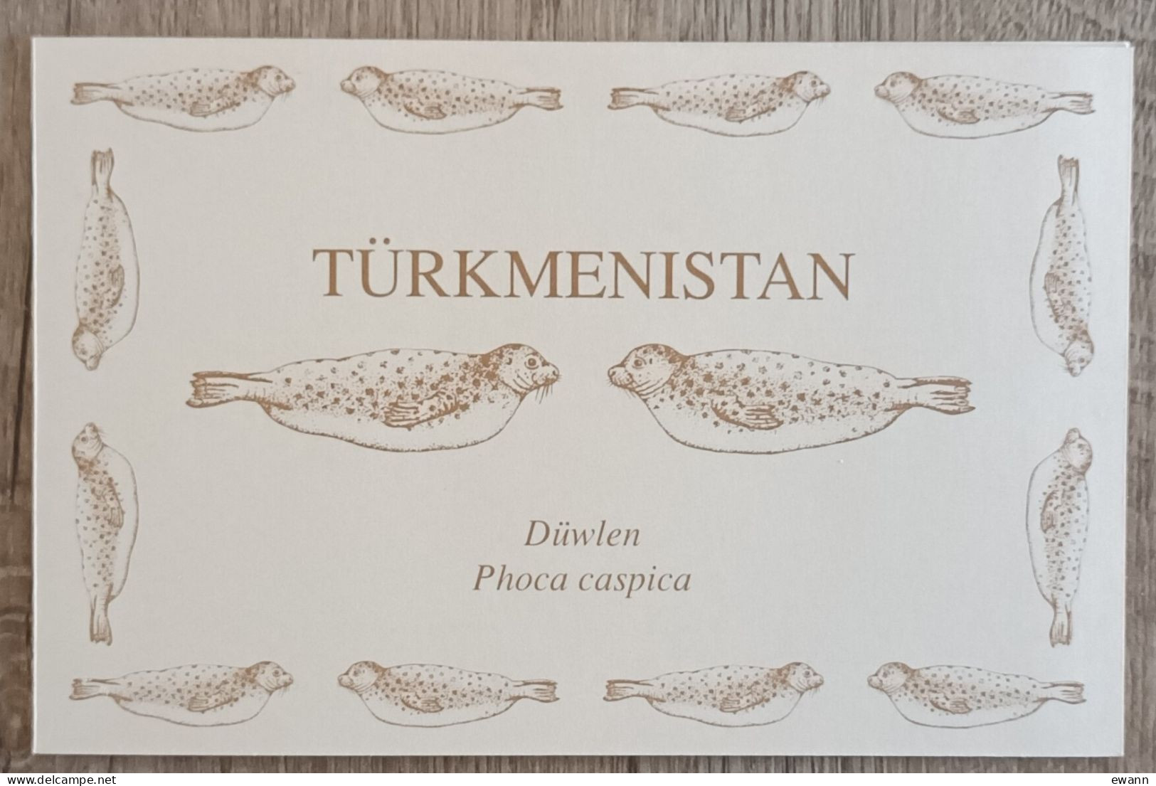 Turkménistan - Carnet YT N°C44 - Protection Des Animaux En Danger D'extinction / Phoque - 1993 - Neuf - Turkmenistan