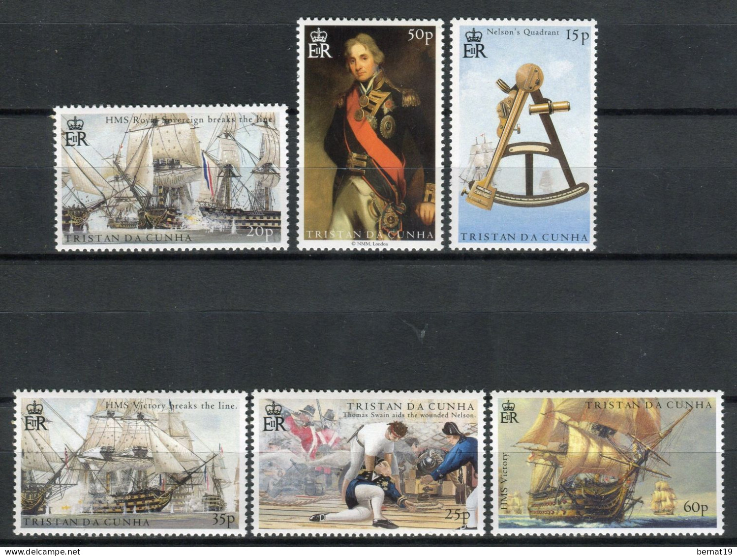 Tristan Da Cunha 2005. Yvert 768-73 ** MNH. - Tristan Da Cunha