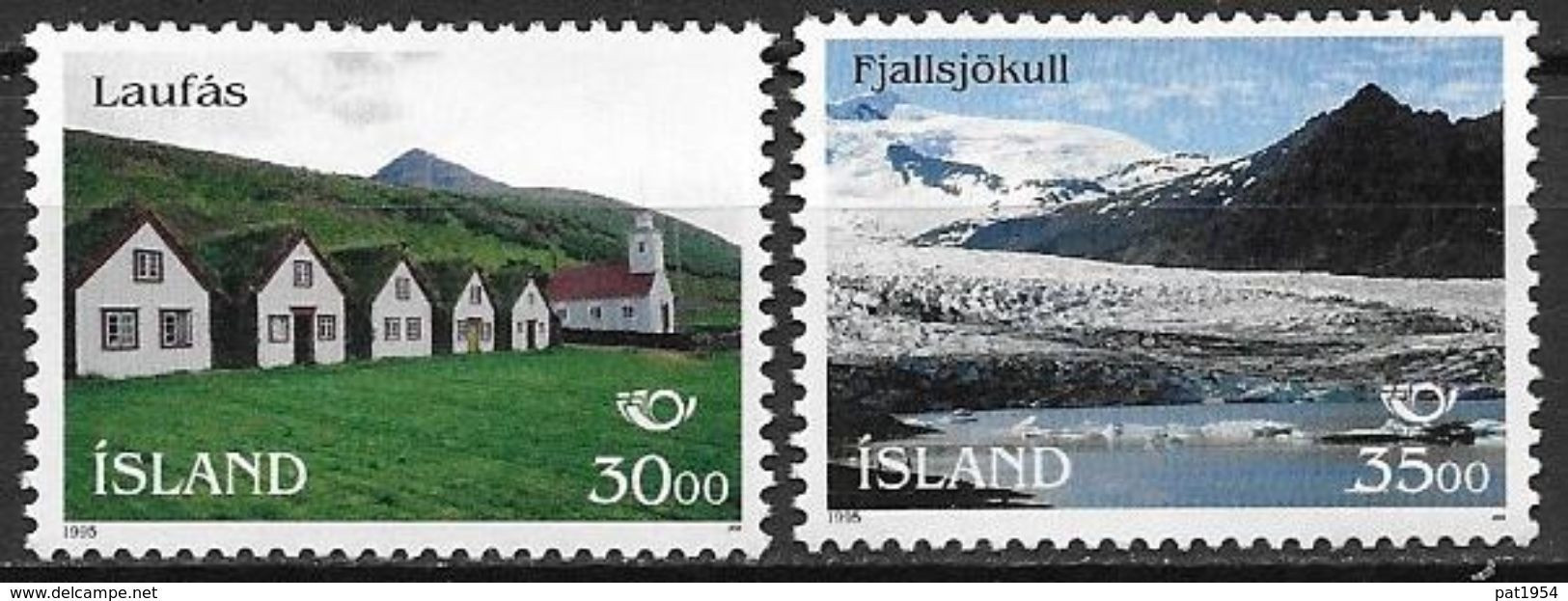 Islande 1995 N° 779/780 Neufs Norden Tourisme - Ungebraucht