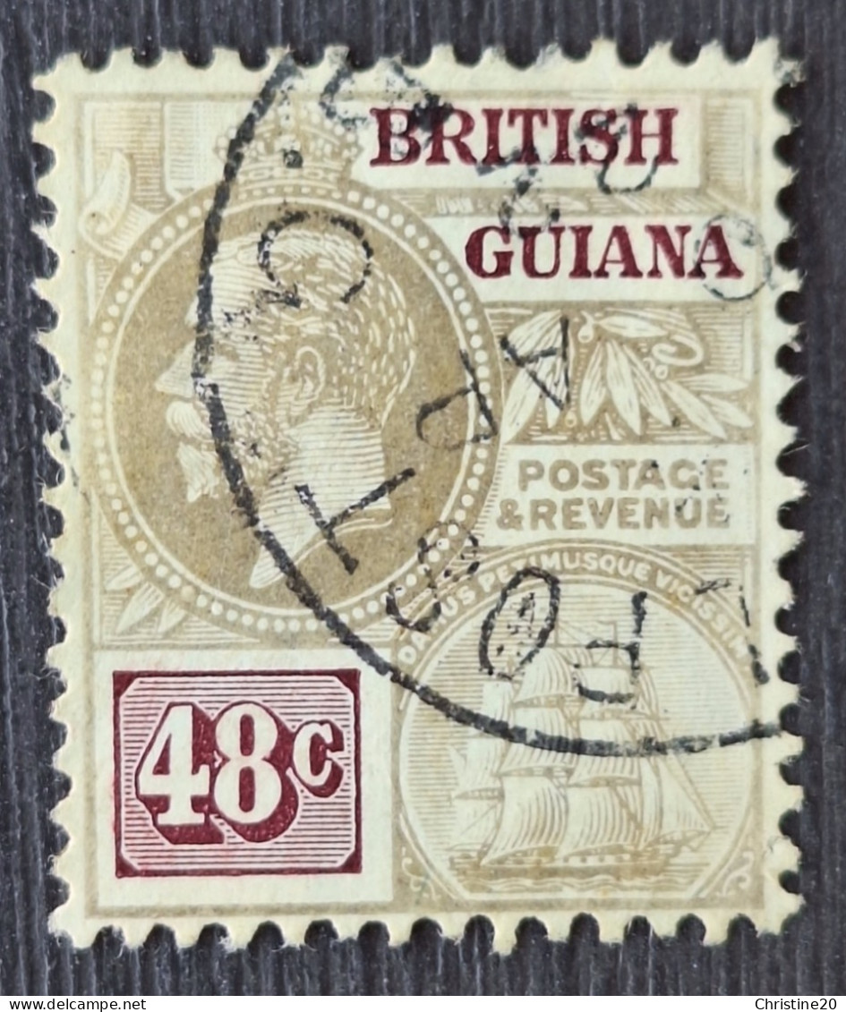 Guyane Britannique 1913/17 N°120 Ob TB Cote 25€ - British Guiana (...-1966)