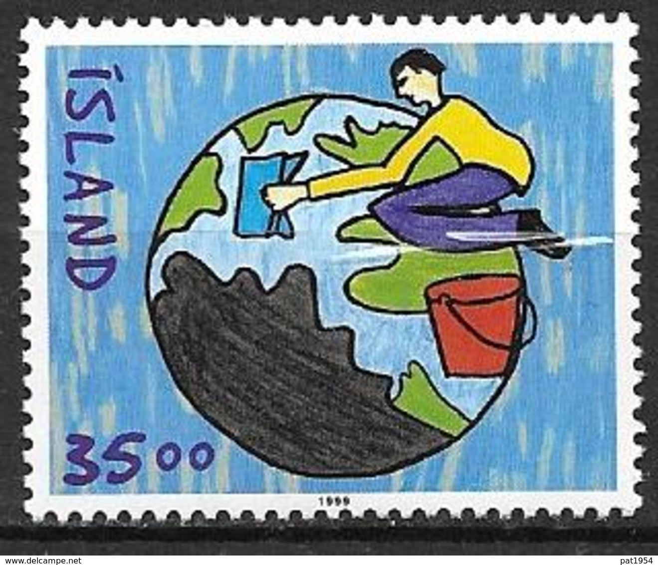 Islande 1999 N°877A Neuf Dessin D'enfants - Unused Stamps