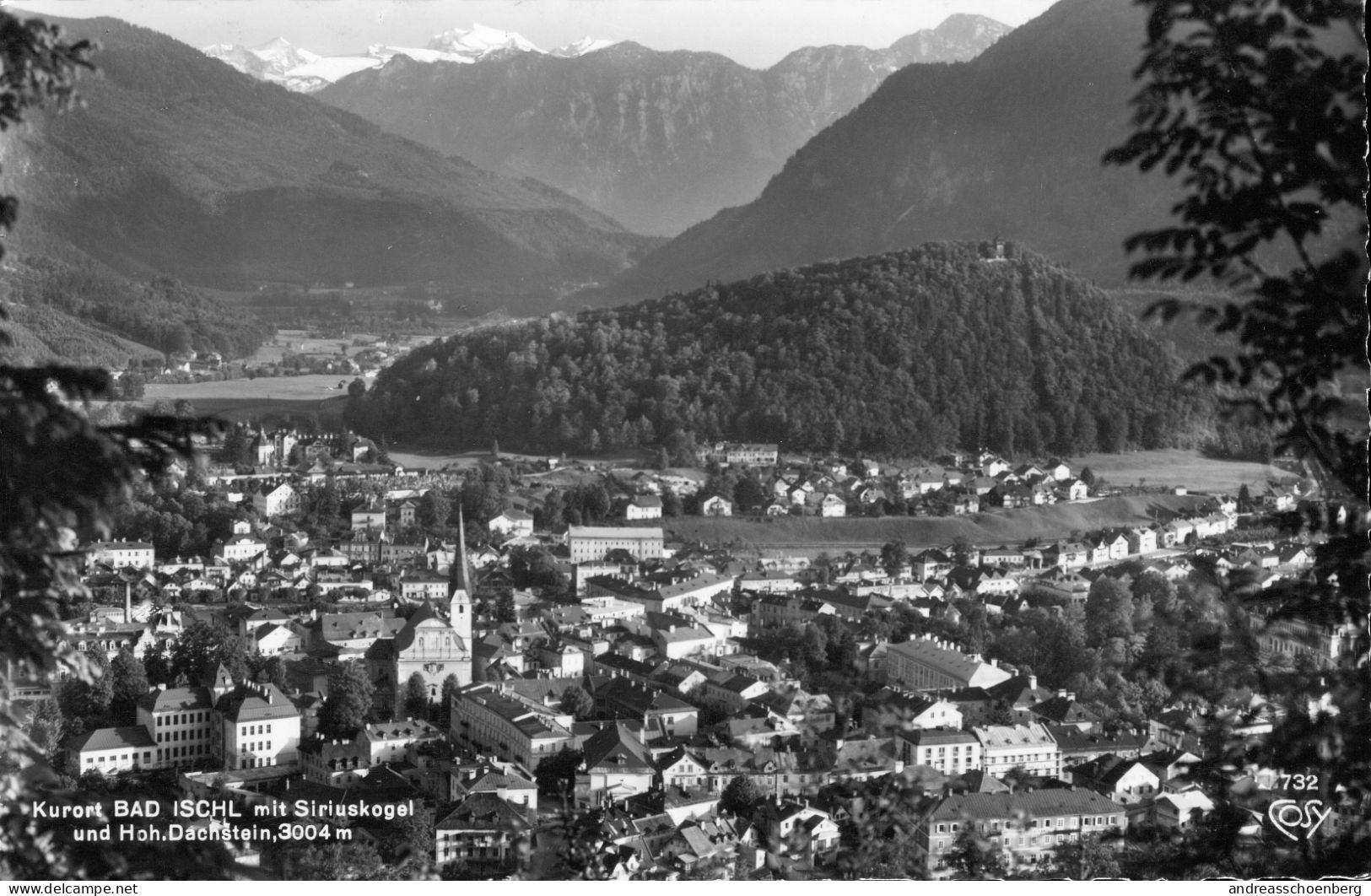 Bad Ischl Mit Siriuskogel Und Hohe Dachstein - Bad Ischl