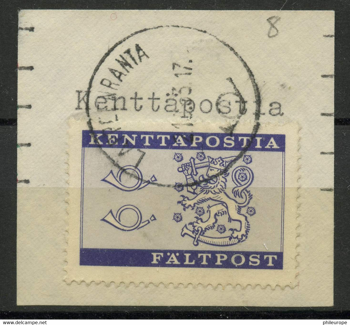 Finlande (1963) Timbre Militaire N 8 (o) - Militair