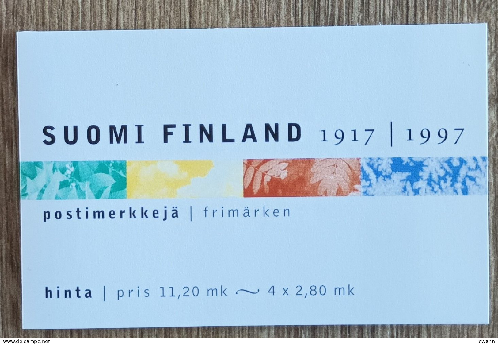 Finlande - Carnet YT N°C1358 - 80e Anniversaire De L'Indépendance - 1997 - Neuf - Cuadernillos