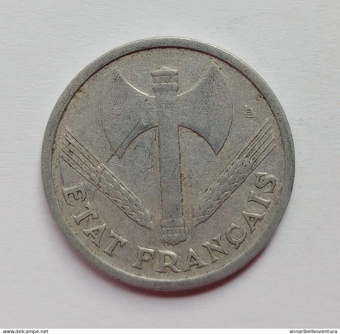 FRANCIA. II GUERRA MUNDIAL. 1 FRANC 1942 - Verzamelingen