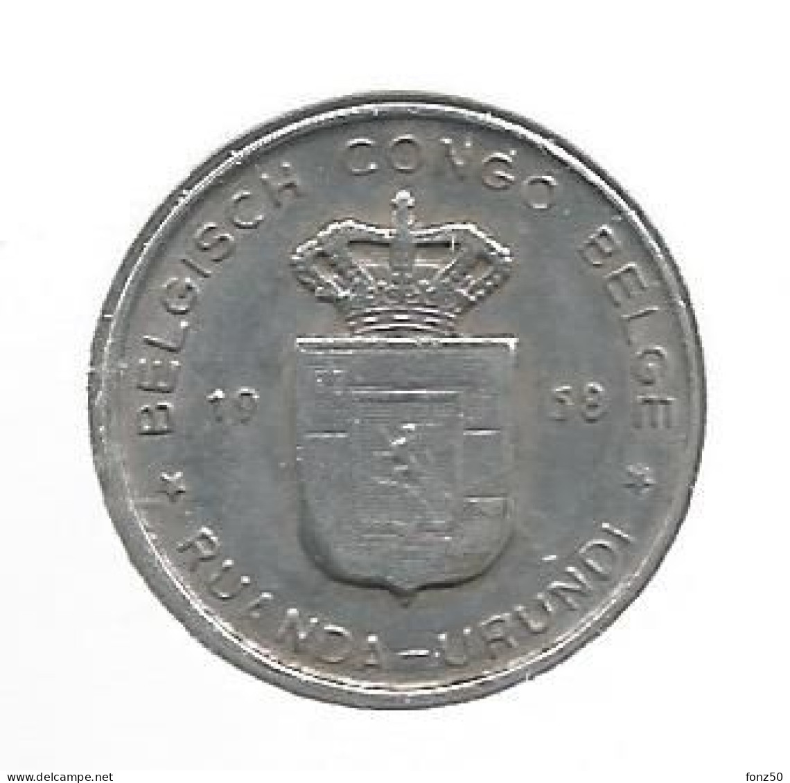 CONGO - BOUDEWIJN * 1 Frank 1958 * Prachtig * Nr 12626 - 1951-1960: Baudouin I