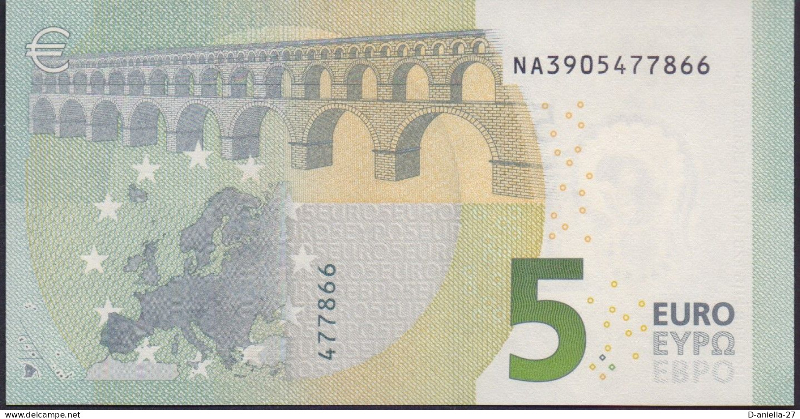 Österreich, 5 €uro NA / N005-I3, Perfekt Unc. - 5 Euro