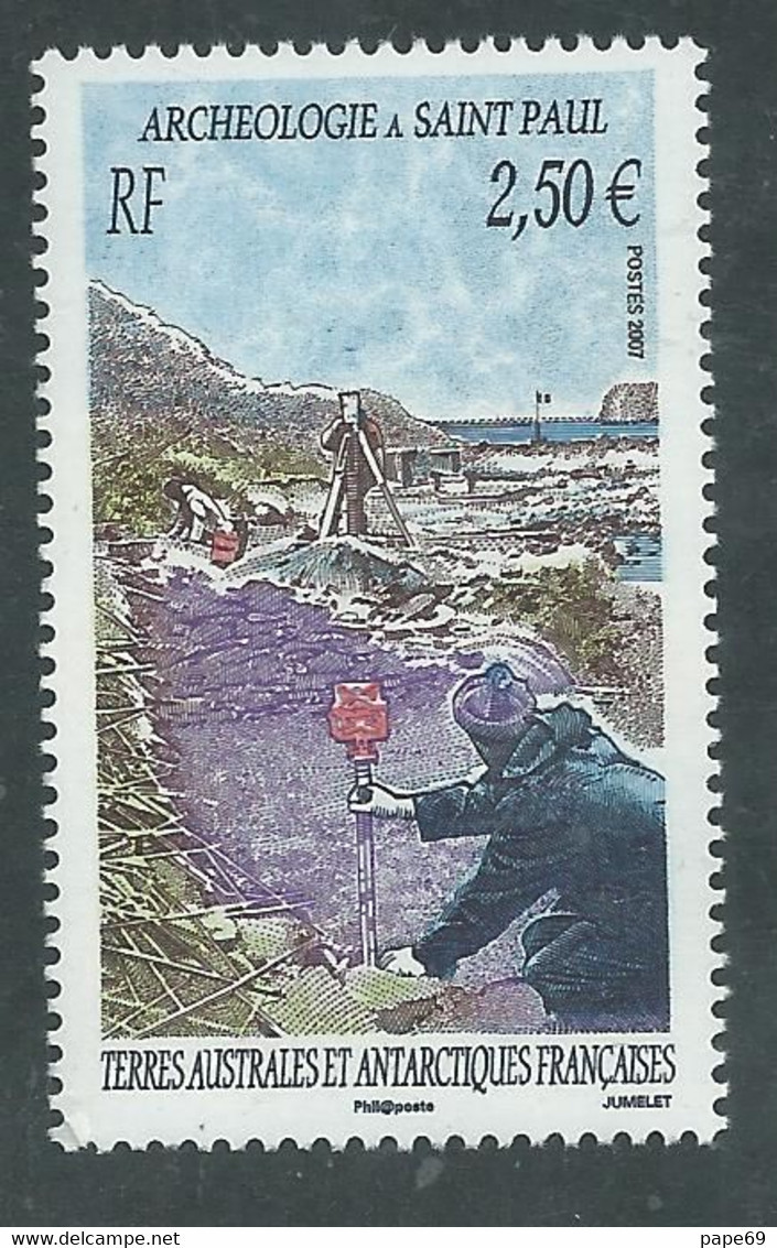 TAAF N° 463 XX Archéologie à Saint-Paul, Sans Charnière, TB - Unused Stamps