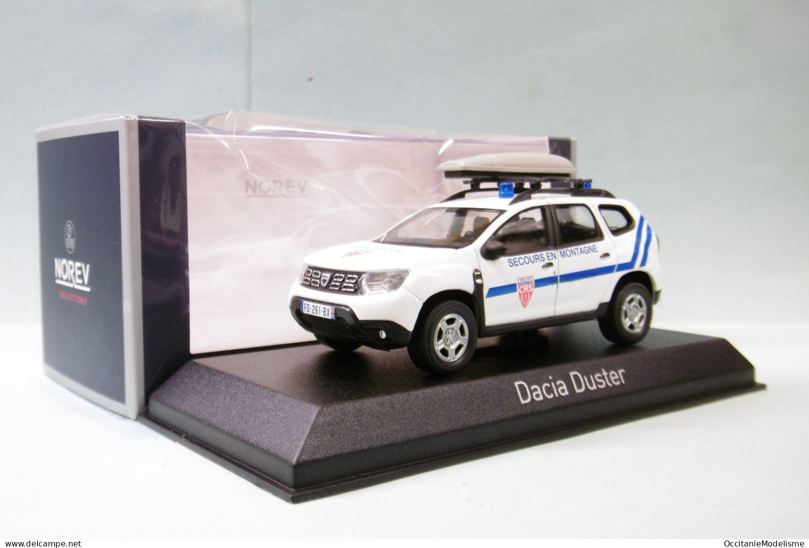 Norev - DACIA DUSTER 2020 Police Nationale CRS Secours En Montagne Réf. 509026 Neuf NBO 1/43 - Norev