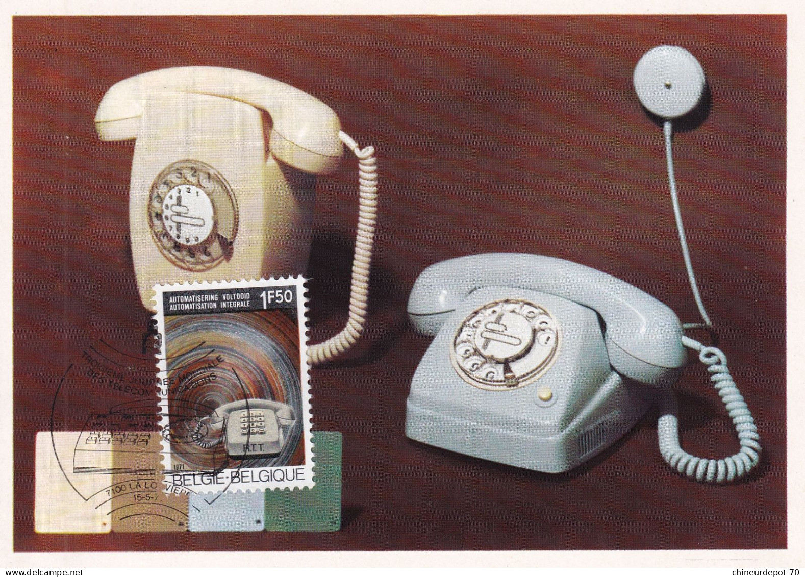 Régie Des Téléphones Et Des Télégraphes - Storia Postale