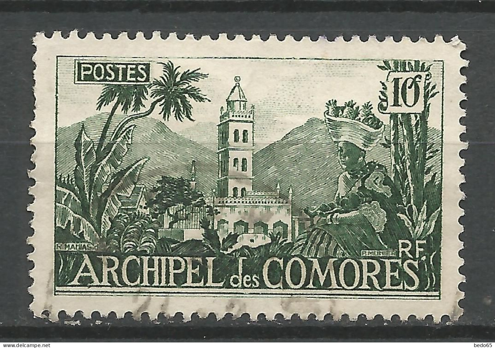 COMORES N° 8 OBL / Used - Gebraucht