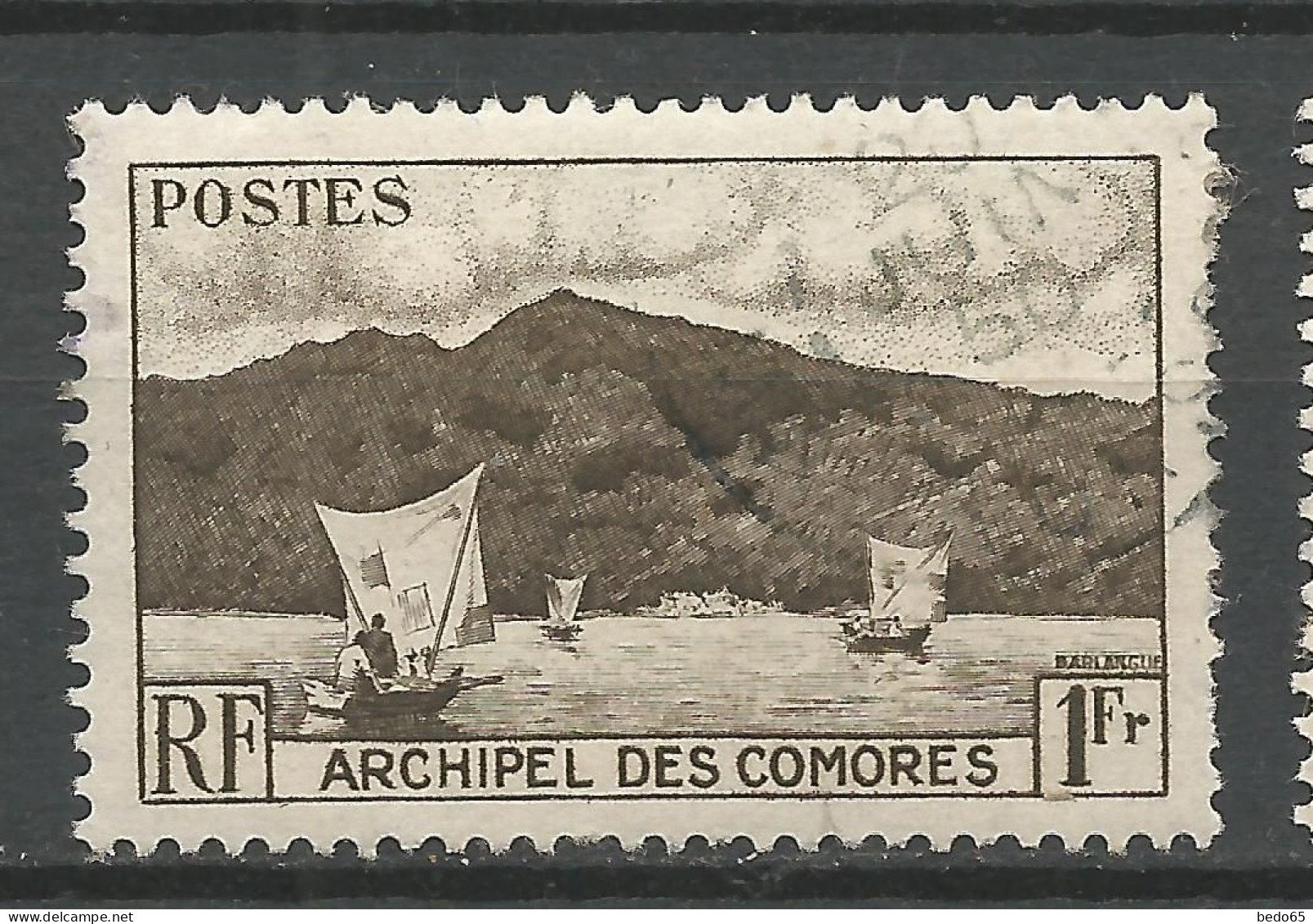 COMORES N° 3 OBL / Used - Usati