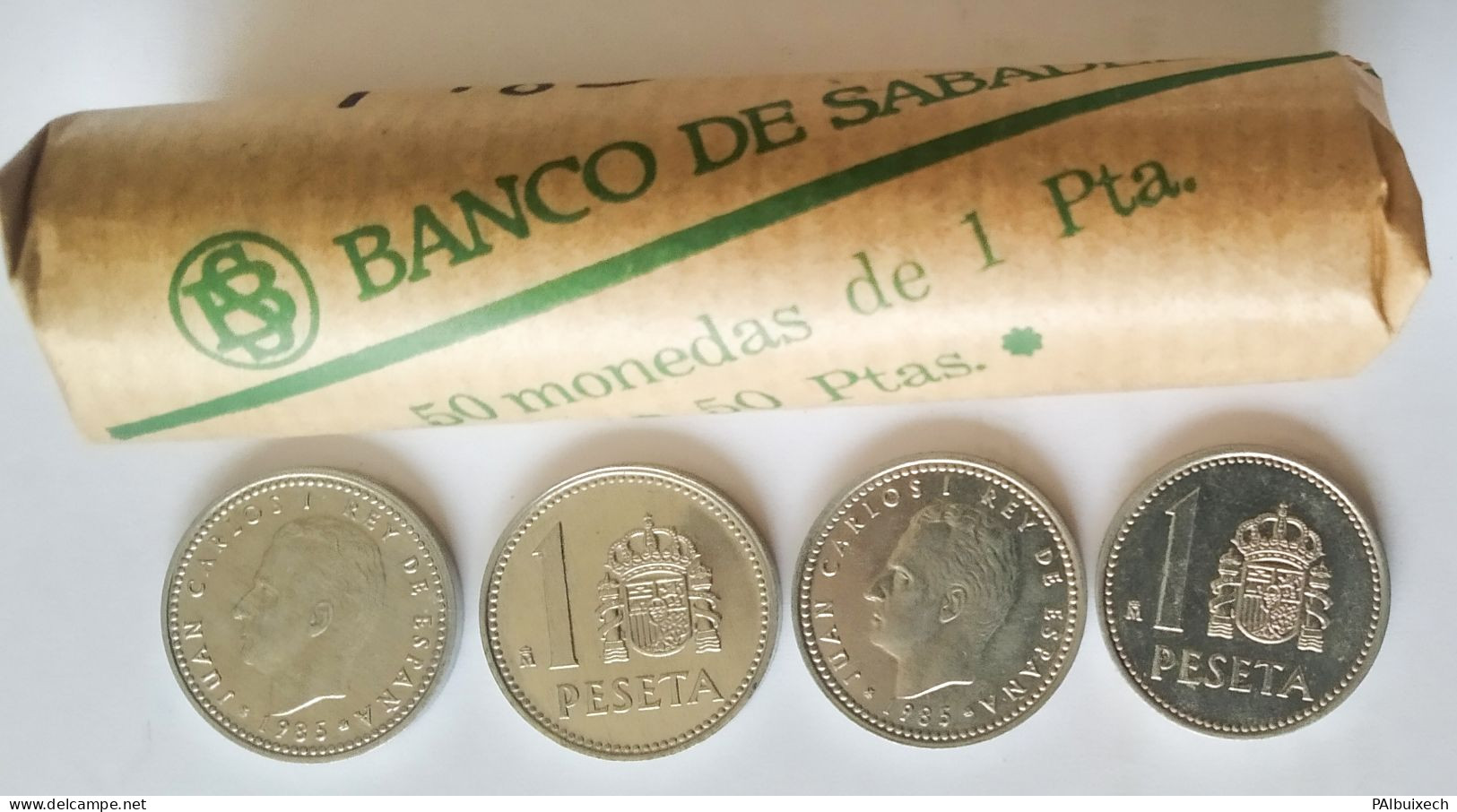 Lote De 100 Monedas Juan Carlos De 1 Peseta - Other & Unclassified