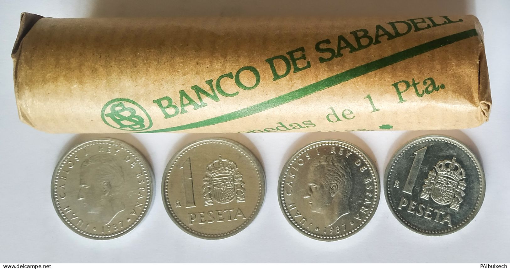Lote De 100 Monedas Juan Carlos De 1 Peseta - Otros & Sin Clasificación