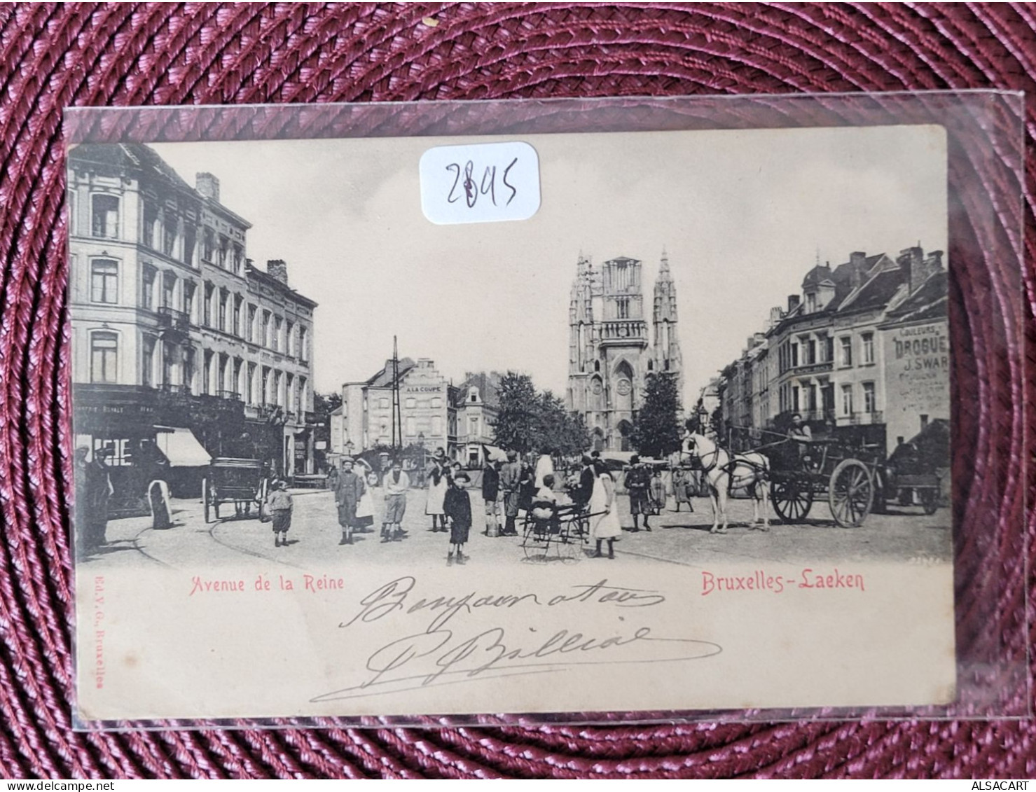 Bruxelles-laeken , Avenue De La Reine - Lanen, Boulevards