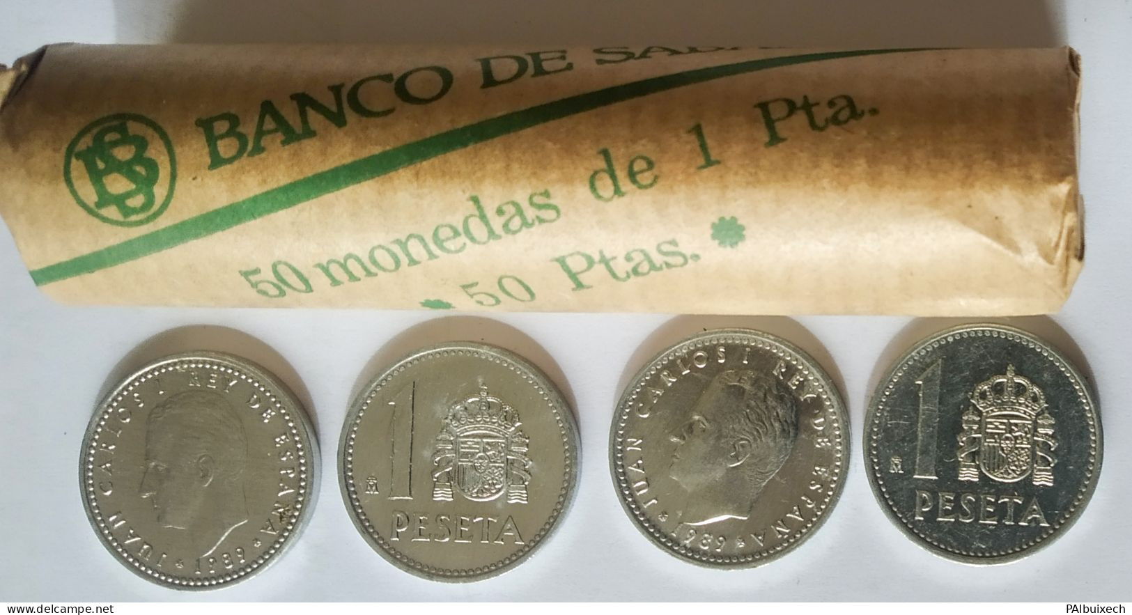 Lote De 100 Monedas Juan Carlos De 1 Peseta - Autres & Non Classés