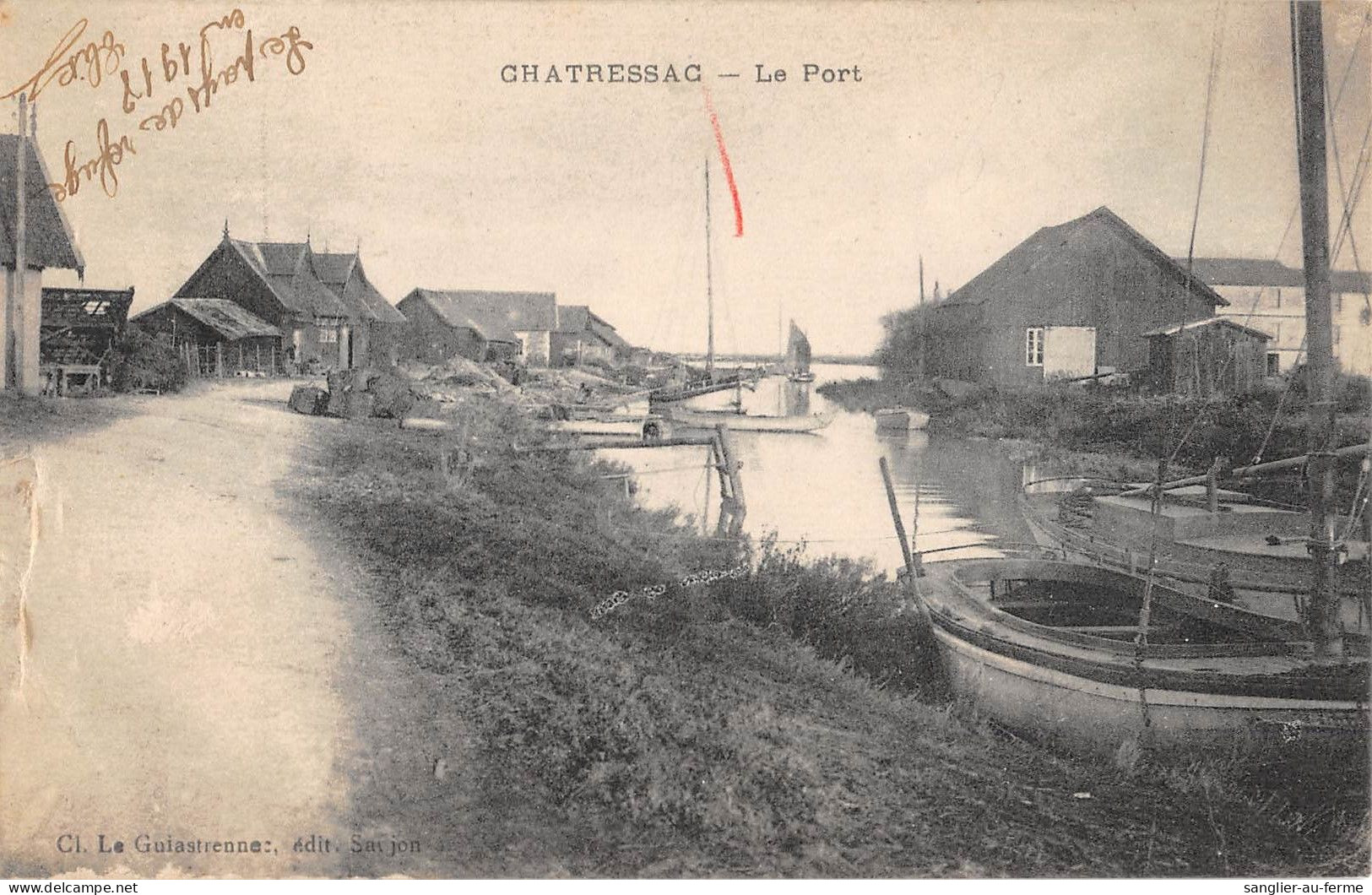 CPA 17 CHATRESSAC / LE PORT - Other & Unclassified