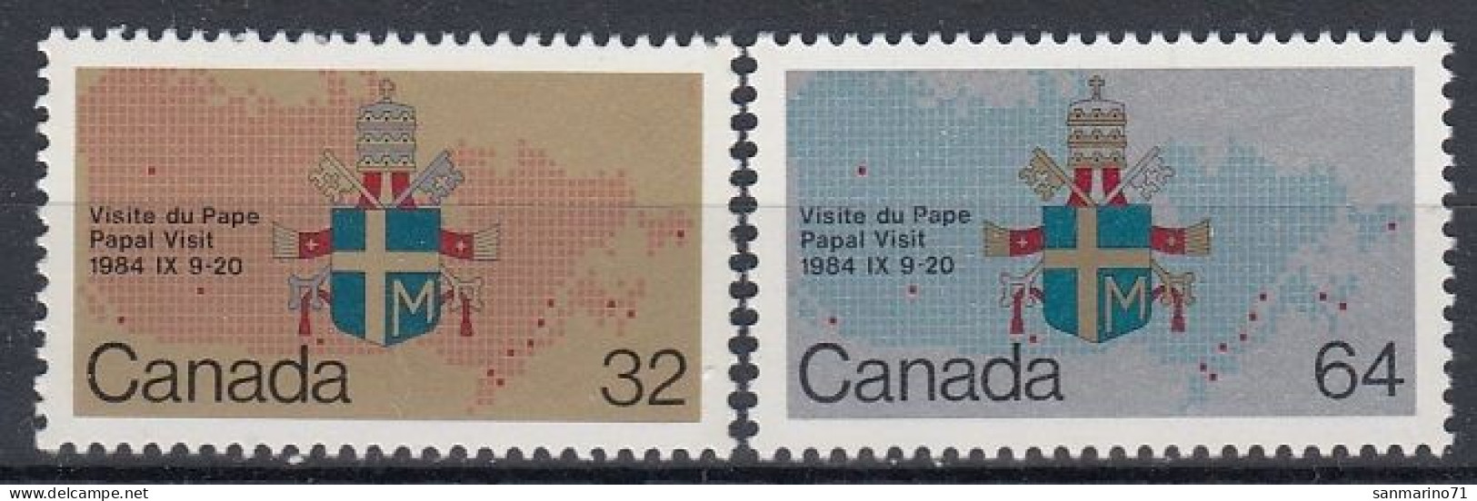CANADA 925-926,unused - Cristianismo