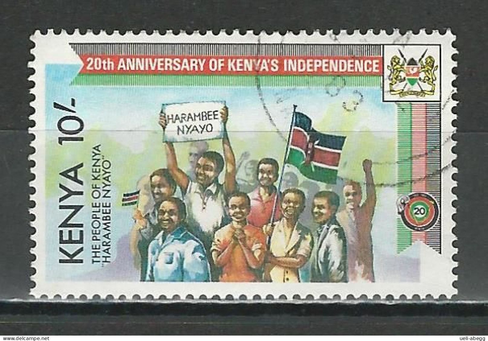 Kenia SG 301, Mi 282 O Used - Kenya (1963-...)