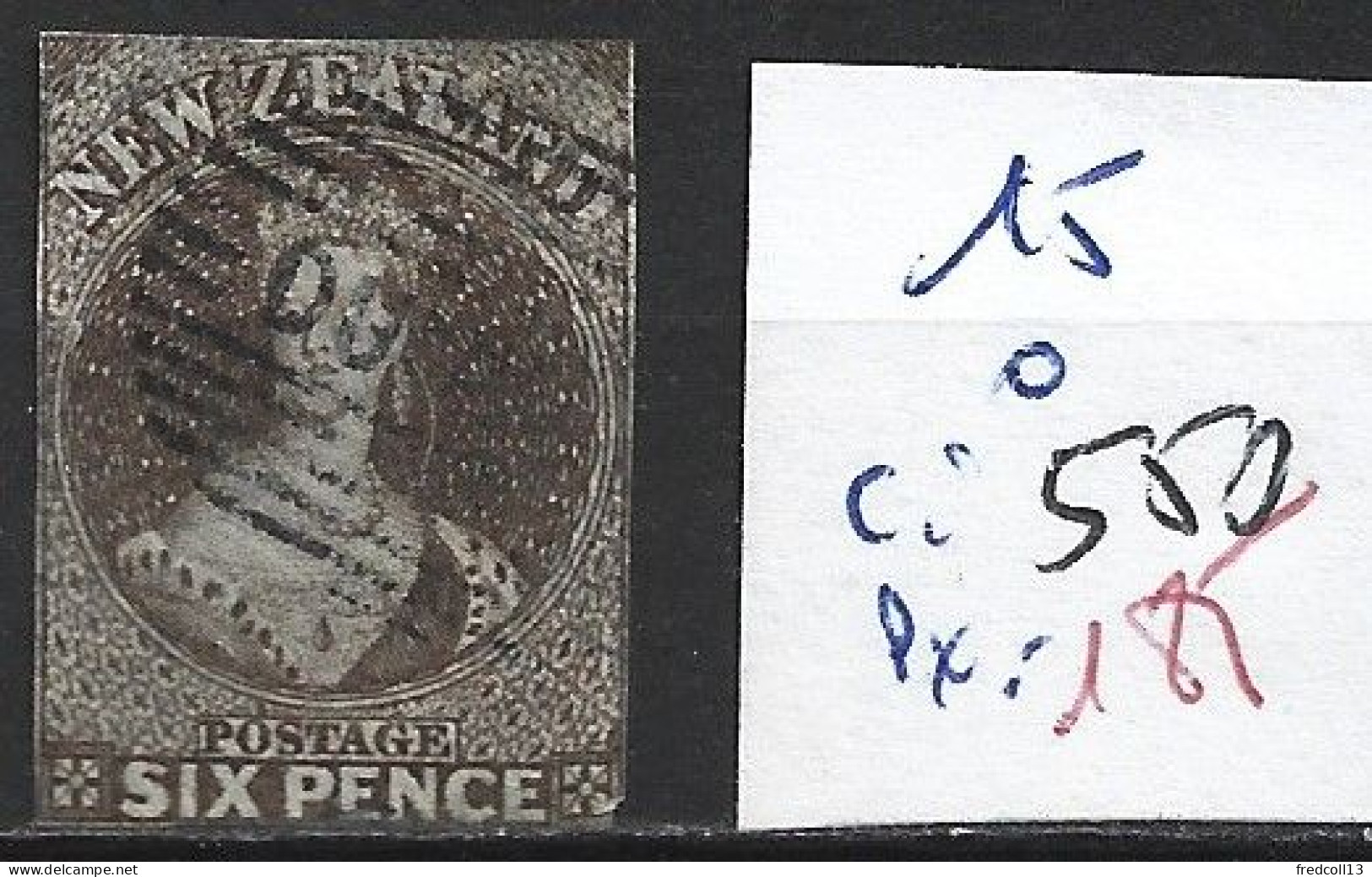 NOUVELLE-ZELANDE 15 Oblitéré Côte 550 € - Used Stamps