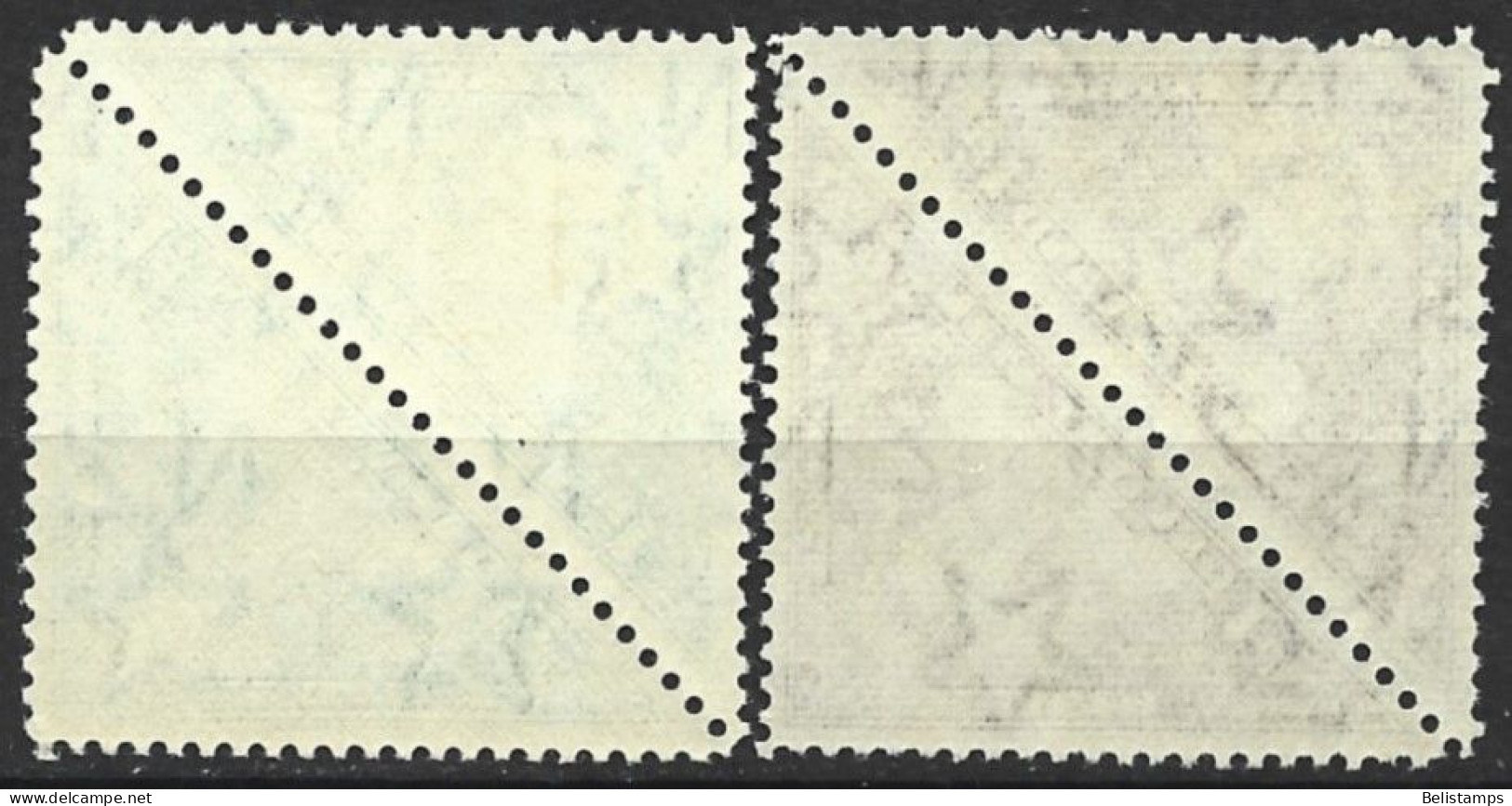 New Zealand 1943. Scott #B22-B23 (MH) Princesses Elizabeth & Margaret Rose - Unused Stamps