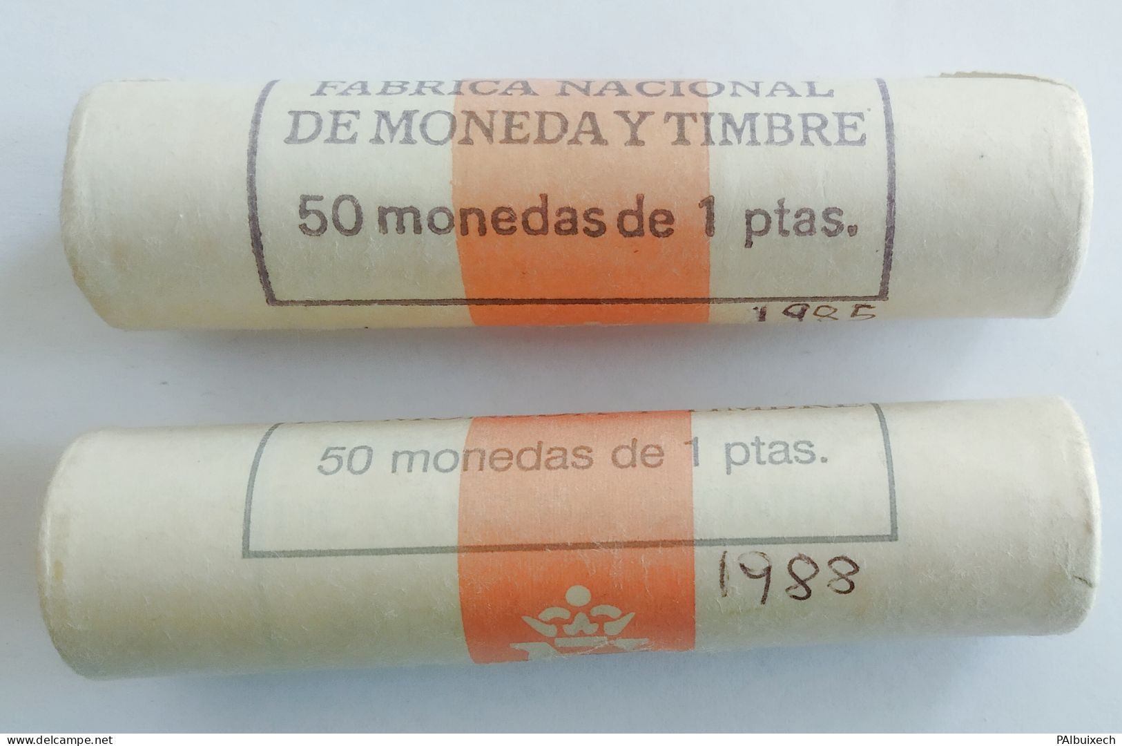 Lote De 100 Monedas Juan Carlos De 1 Peseta S/C (Bº De España) - Otros & Sin Clasificación