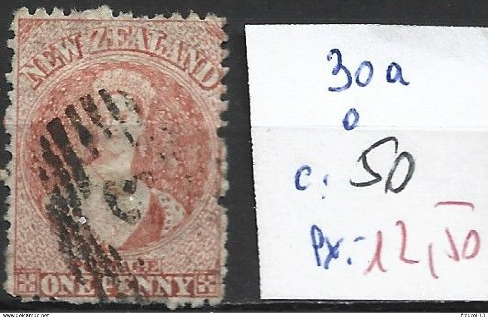 NOUVELLE-ZELANDE 30a Oblitéré Côte 50 € - Used Stamps