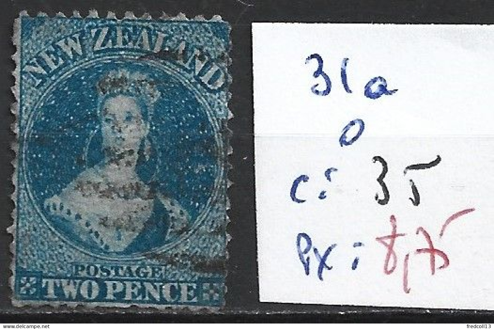 NOUVELLE-ZELANDE 31a Oblitéré Côte 35 € - Used Stamps