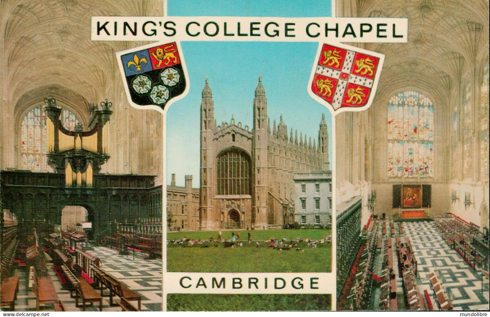 Kleinformatkarte  King's College Chapel, Cambridge - Cambridge