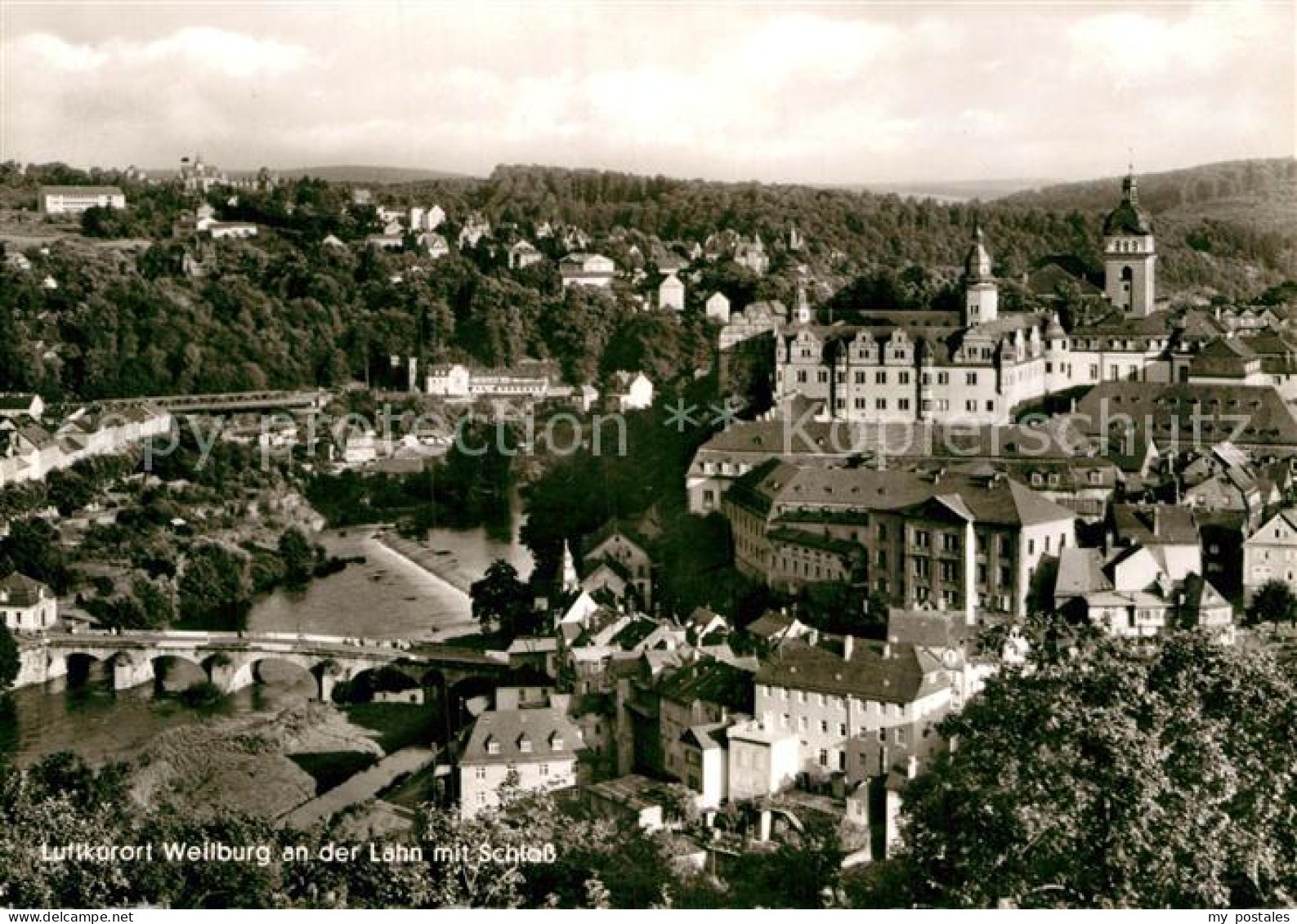 72982721 Weilburg Stadtpanorama Lahnbruecke Schloss Weilburg - Weilburg