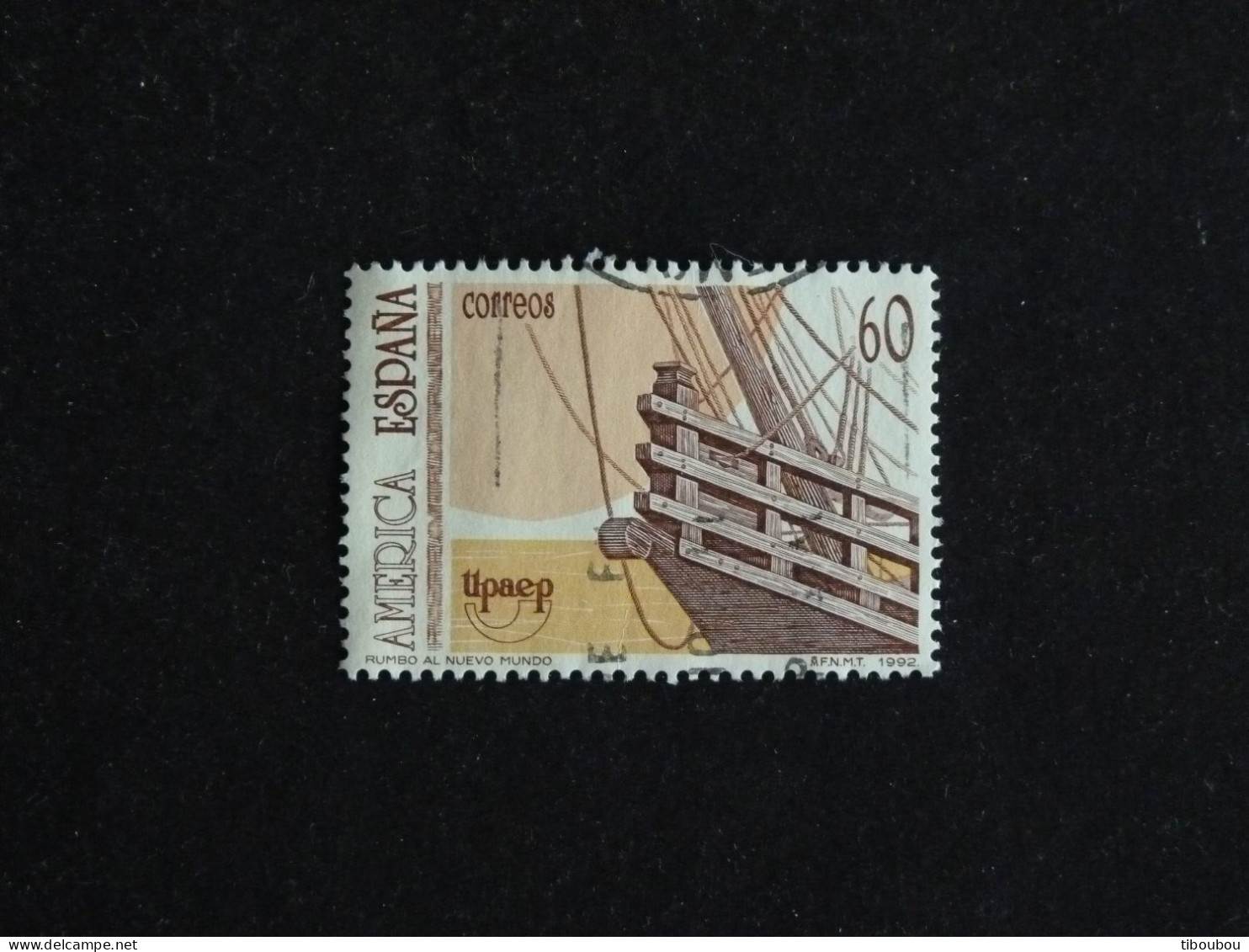 ESPAGNE SPAIN ESPANA YT 2819 OBLITERE - SANTA MARIA CHRISTOPHE COLOMB COLOMBUS - Used Stamps