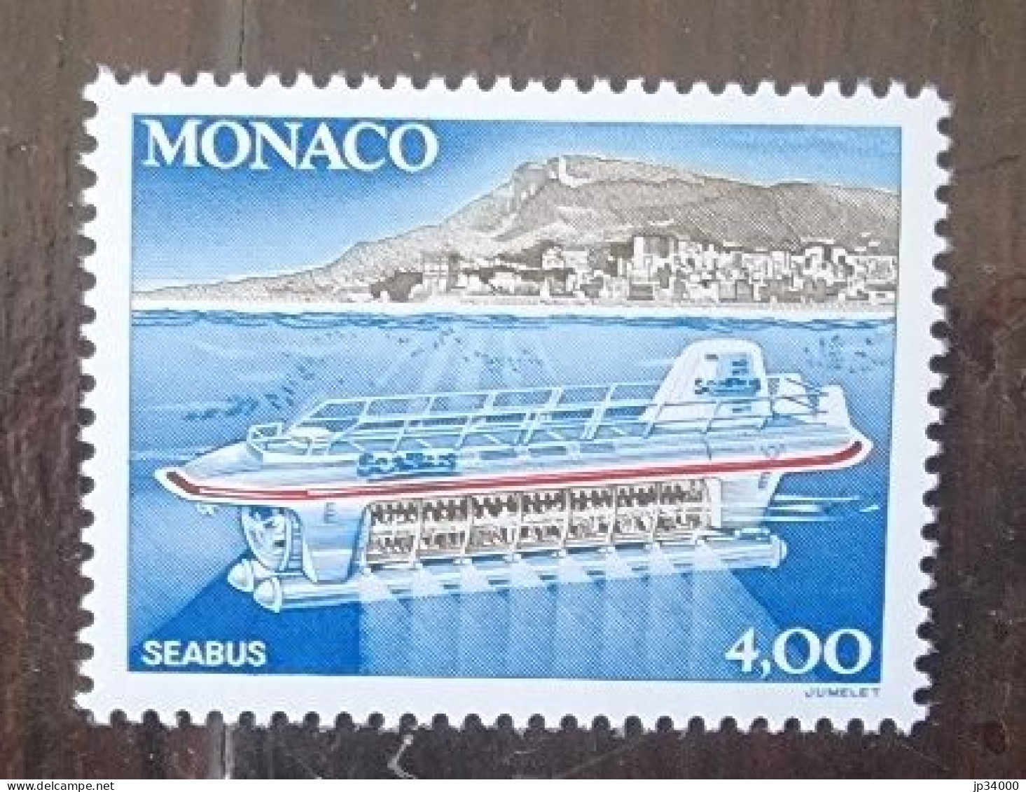 MONACO Sous Marin à Coque Transparente. Le Seabus En Plongée, Bateaux YVERT N°1852** MNH - Submarinos