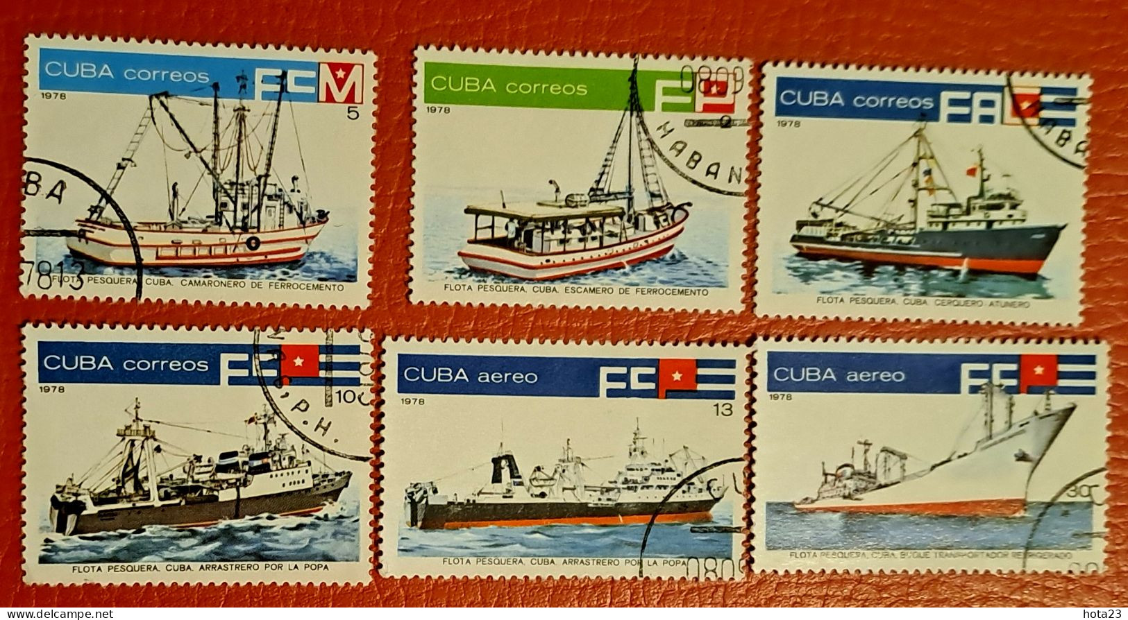CUBA / Kuba 1978.FLOTA PESQUERA CUBANA. FISHING SHIP  Used / Cto - Gebruikt