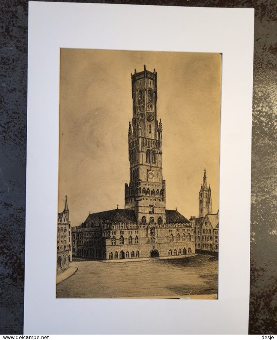 Belfort Brugge Door Mertens - Dibujos