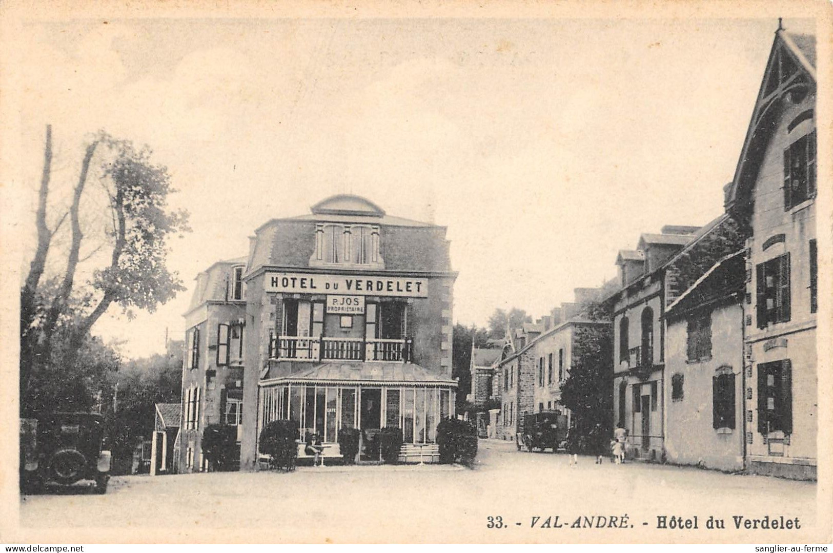 CPA 22 VAL ANDRE / HOTEL DU VERDELET - Autres & Non Classés