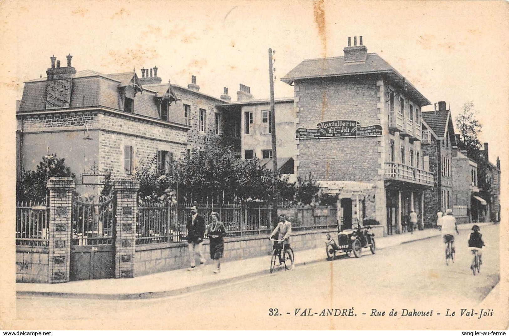 CPA 22 VAL ANDRE / RUE DE DAHOUET / LE VAL JOLI - Otros & Sin Clasificación