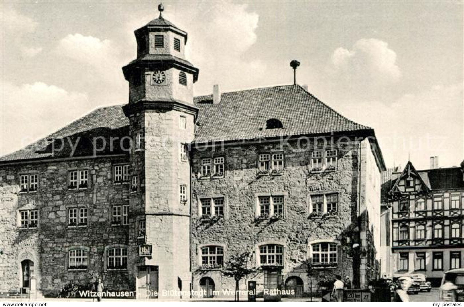 72981841 Witzenhausen Rathaus Bluetenstadt Im Werratal Witzenhausen - Witzenhausen