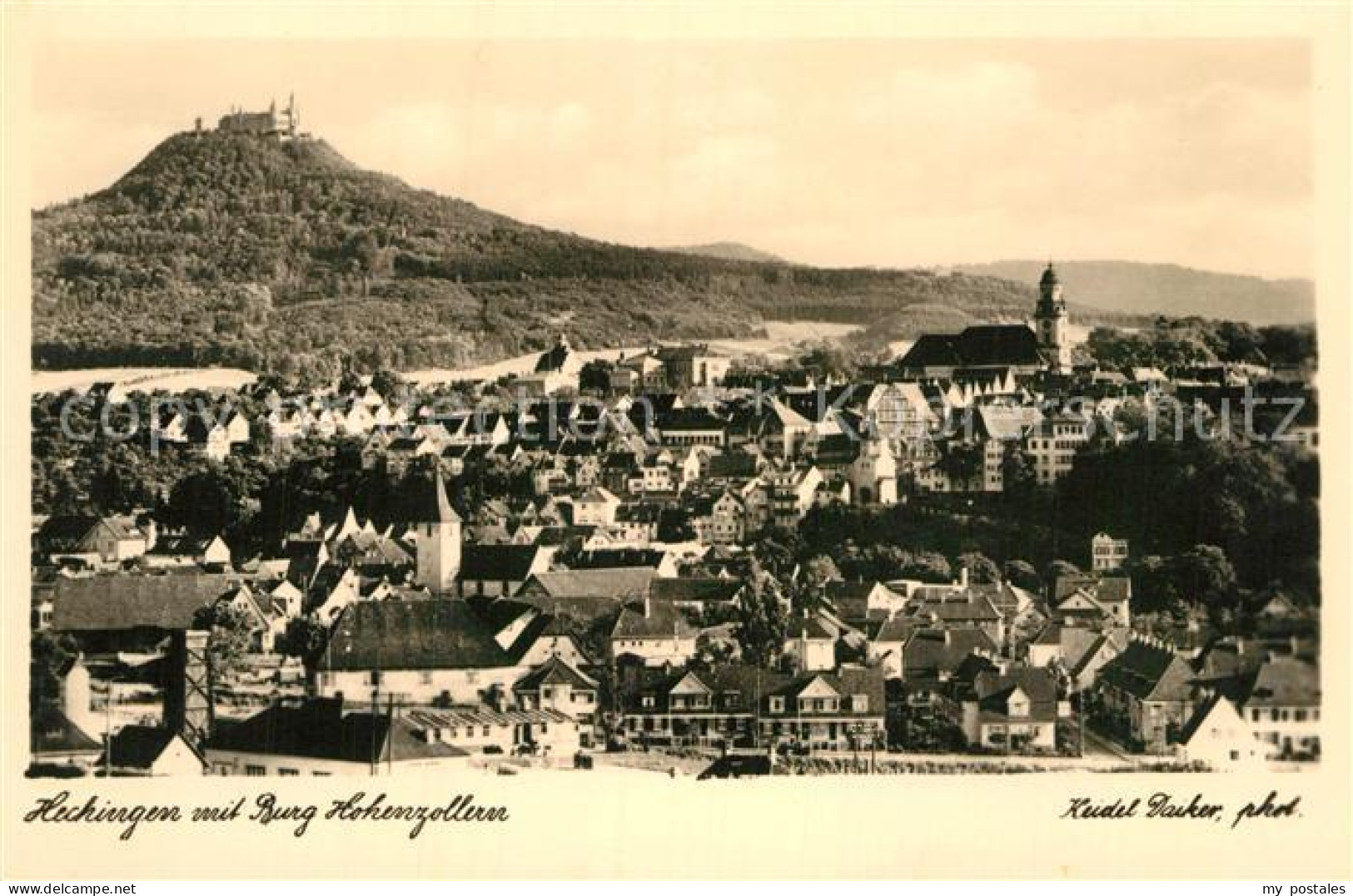 72981835 Hechingen Stadtpanorama Mit Burg Hohenzollern Hechingen - Hechingen