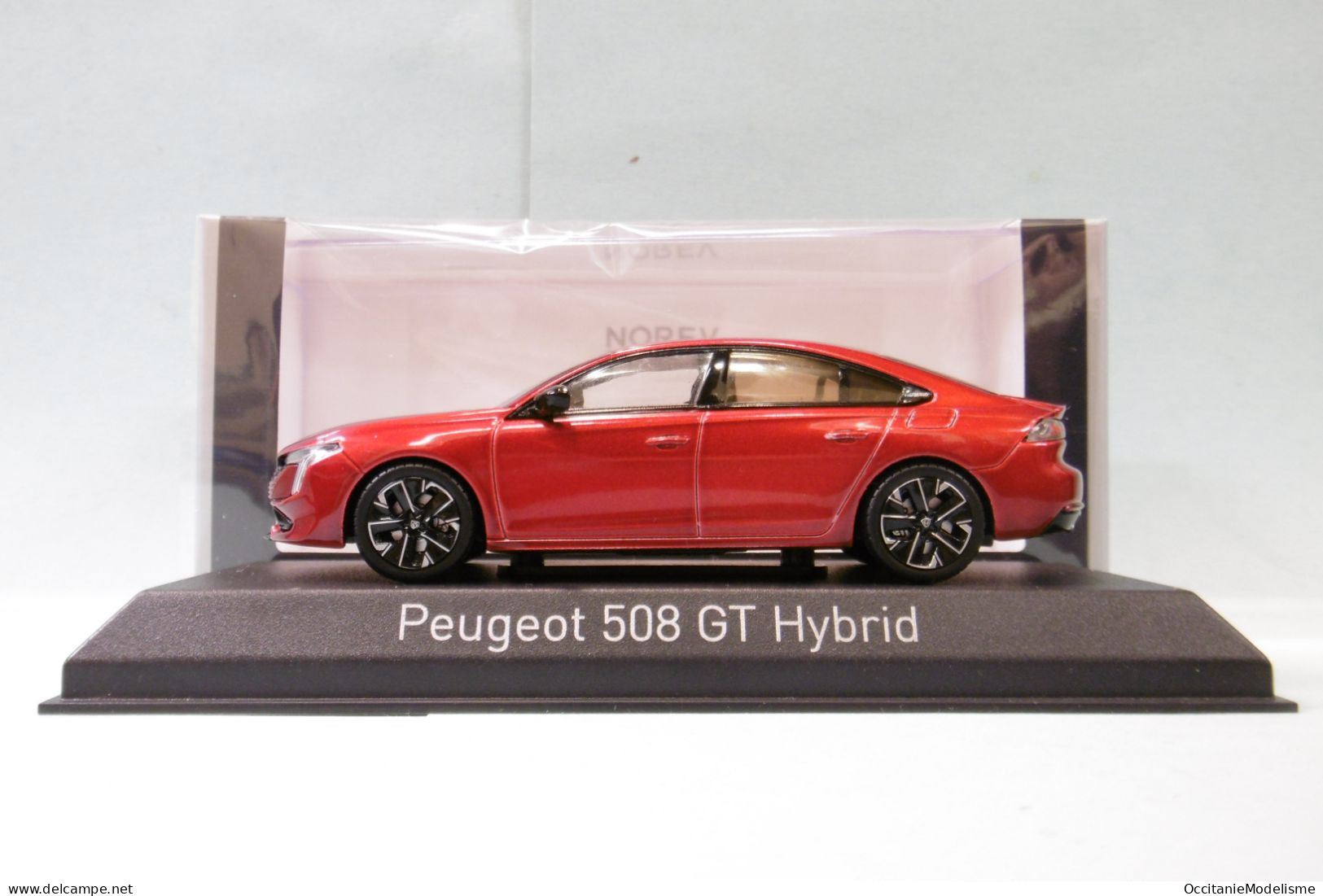 Norev - PEUGEOT 508 GT Hybrid 2023 Rouge Réf. 475831 Neuf NBO 1/43 - Norev