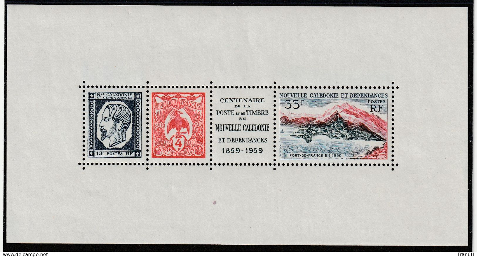 Nouvelles Calédonie - BF N° 2 - Neuf ** - MNH - Blokken & Velletjes