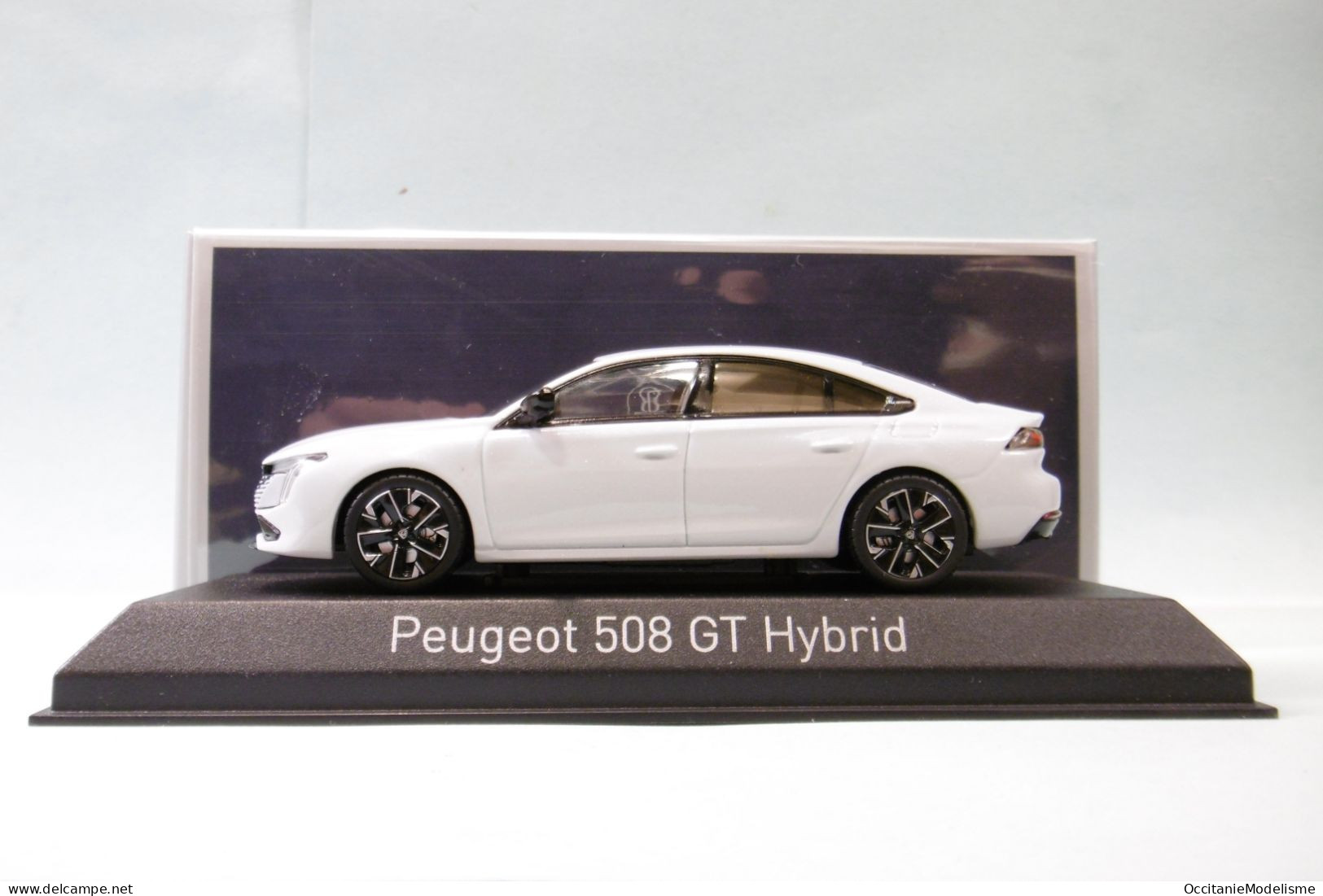 Norev - PEUGEOT 508 GT Hybrid 2023 Blanc Réf. 475832 Neuf NBO 1/43 - Norev