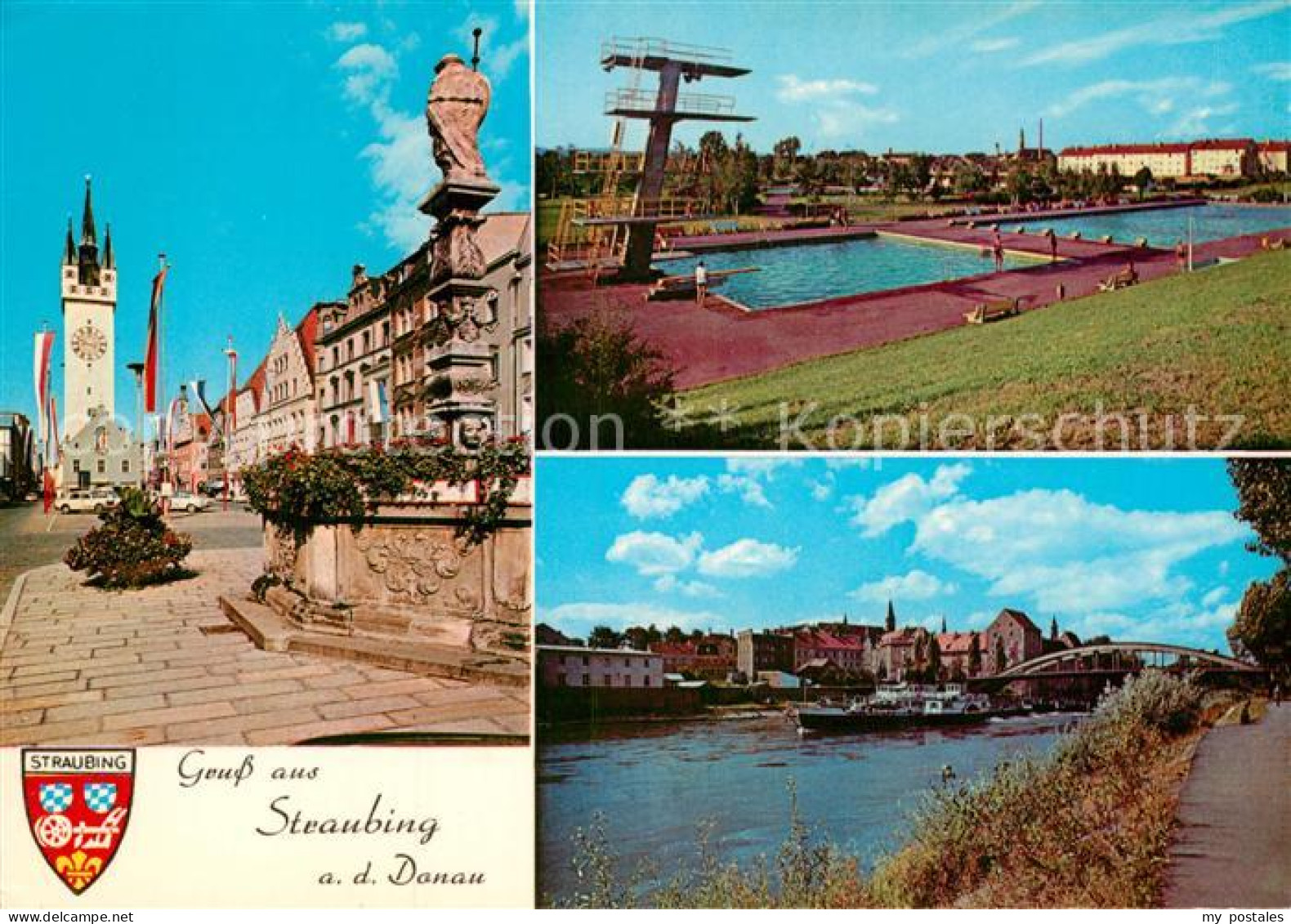 72981607 Straubing Donaupartie Freibad Straubing - Straubing