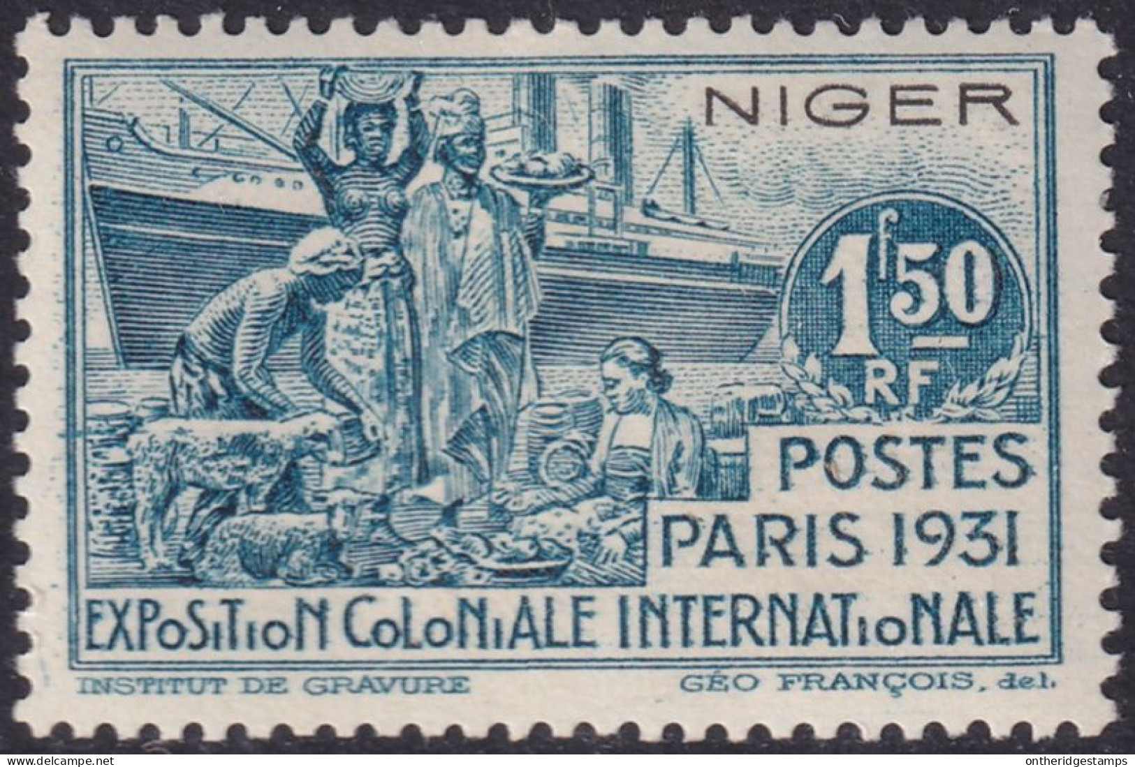 Niger 1931 Sc 76 Yt 56 MH* - Neufs