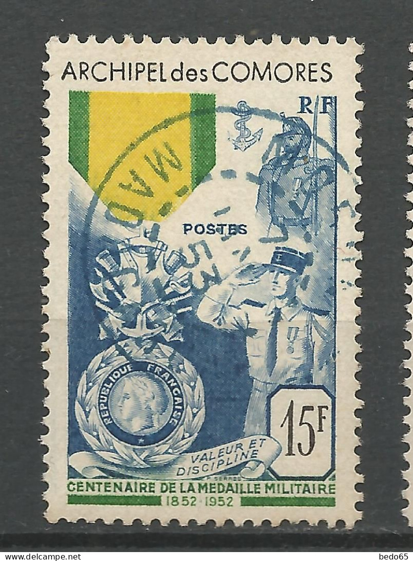 COMORES  N° 12 CACHET MORONI / Used - Gebruikt